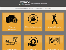 Tablet Screenshot of humzastudio.com